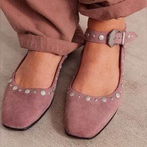 Free People Mystic Mary Jane Flat Womens Size 9.5